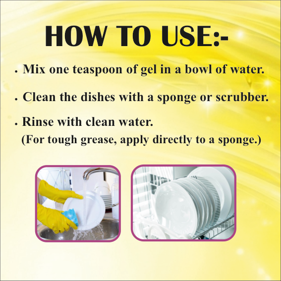 Dishwash Gel - 1 ltr