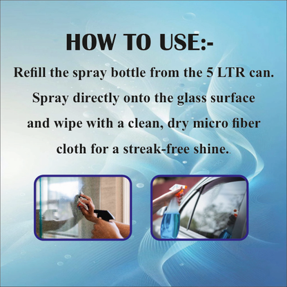 Glass Cleaner - 5 ltr