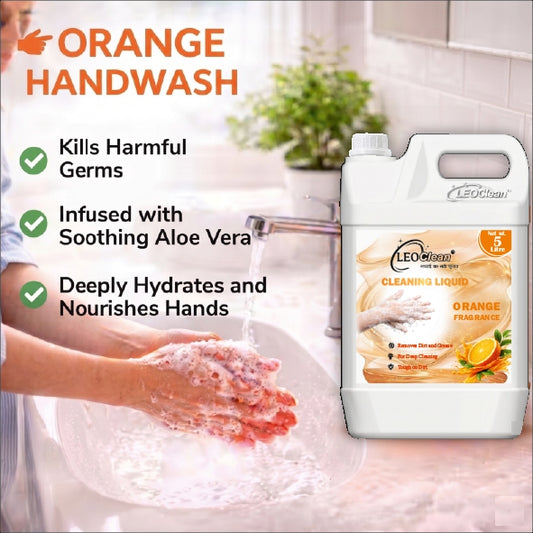 Cleaning Liquid - Orange - 5 ltr