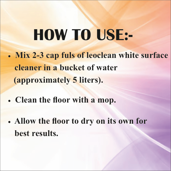 White Surface Cleaner - 1 ltr