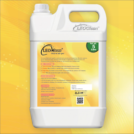 Dishwash Liquid - 5 ltr